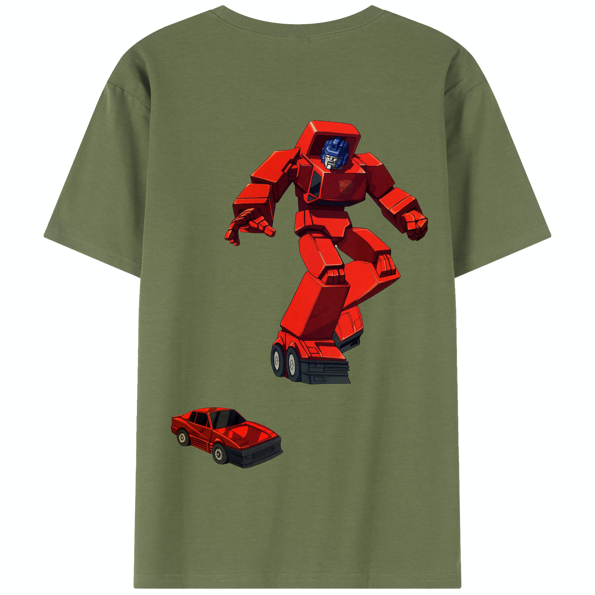 （画像用）  綿100％半袖Tシャツ（背面プリント）